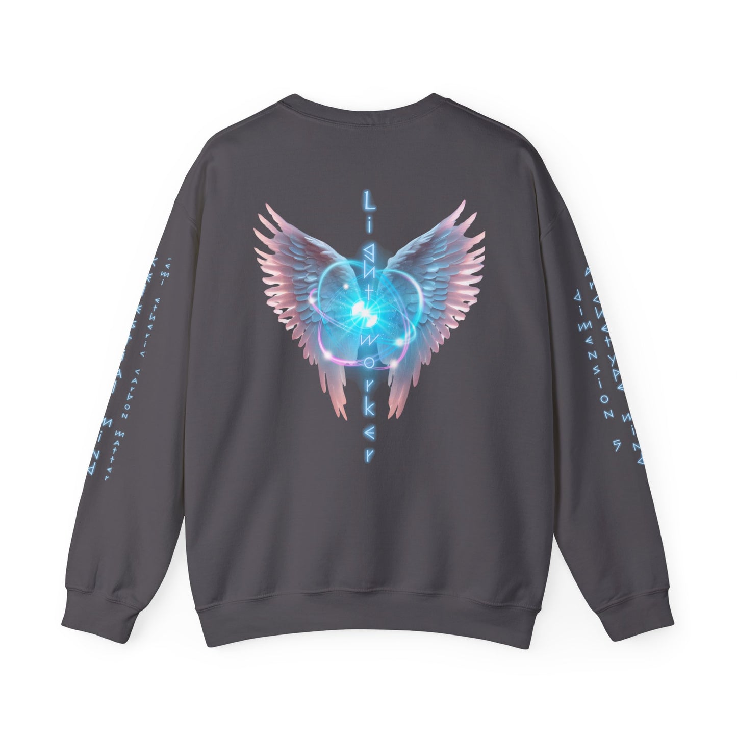 LIGHT WORKER Angel Unisex Heavy Blend™ Crewneck Sweatshirt