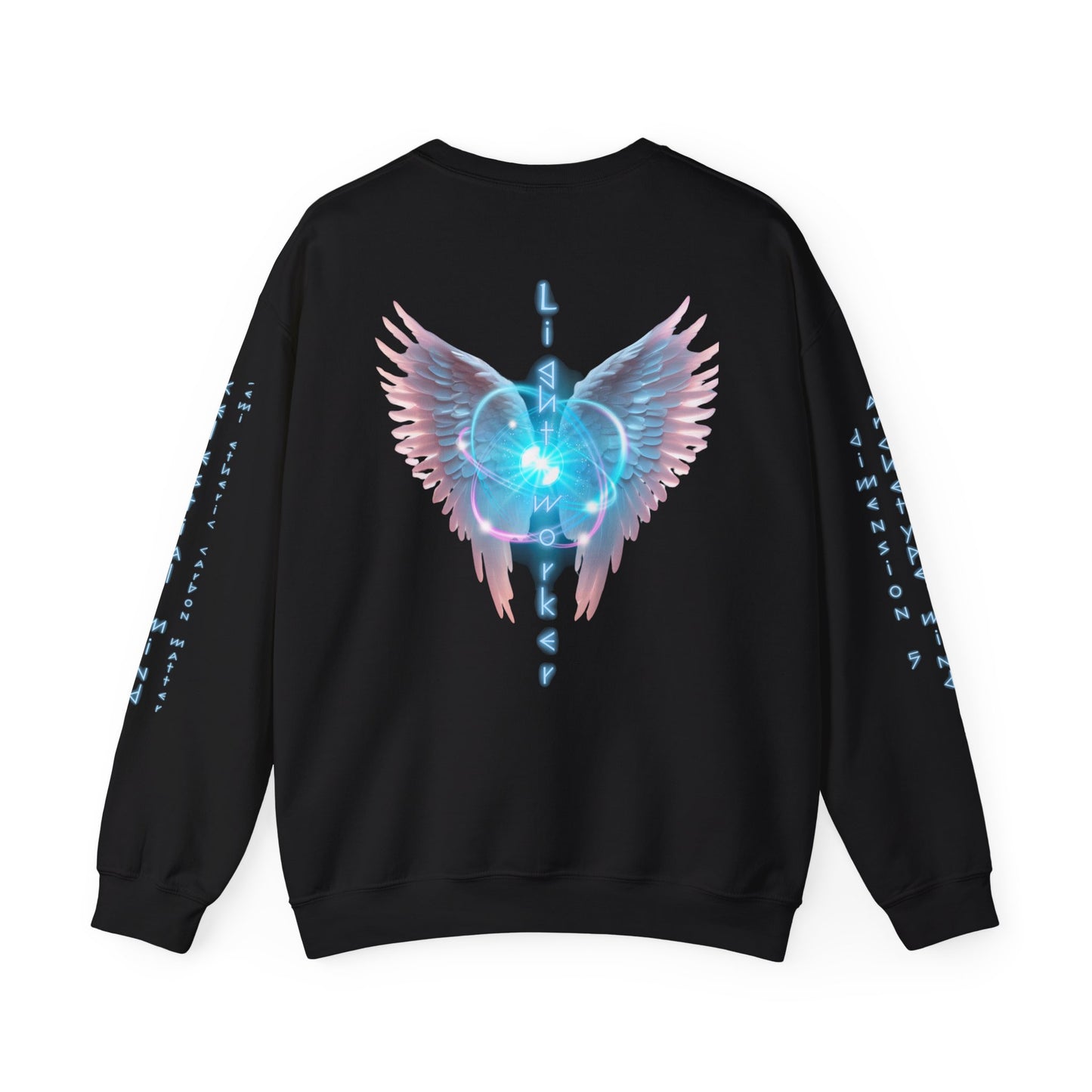 LIGHT WORKER Angel Unisex Heavy Blend™ Crewneck Sweatshirt