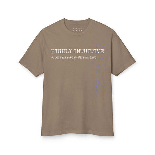 Highly Intuitive Unisex Heavyweight Cotton Tee