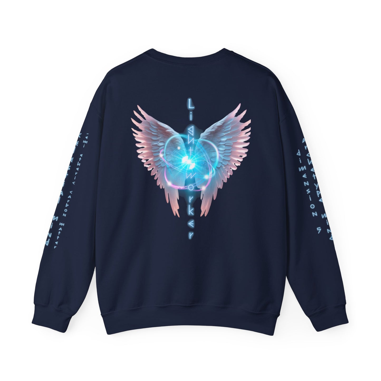 LIGHT WORKER Angel Unisex Heavy Blend™ Crewneck Sweatshirt