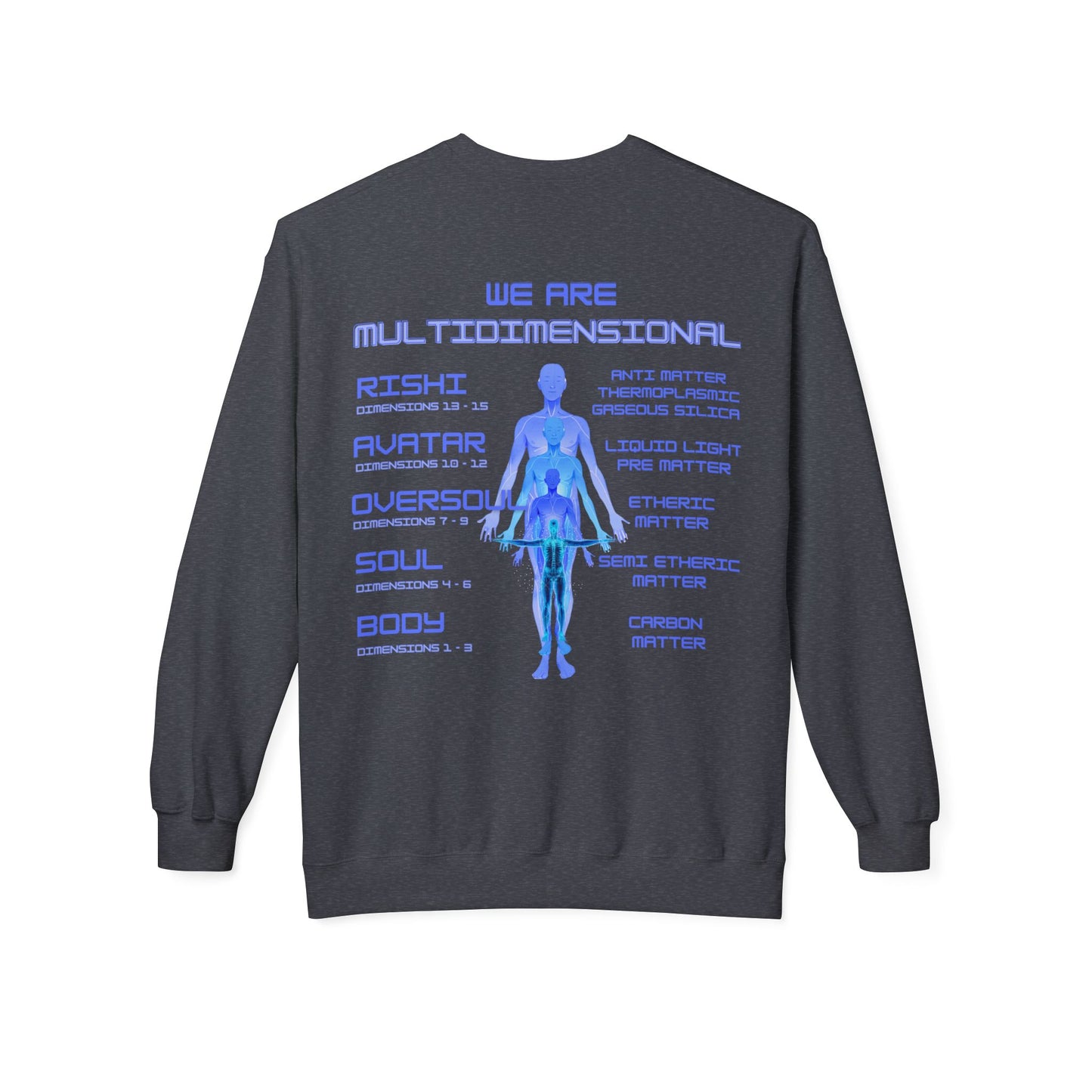 MULTIDIMENSIONAL Unisex Midweight Softstyle Fleece Crewneck Sweatshirt