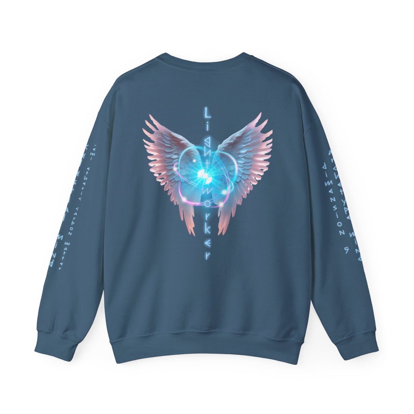 LIGHT WORKER Angel Unisex Heavy Blend™ Crewneck Sweatshirt