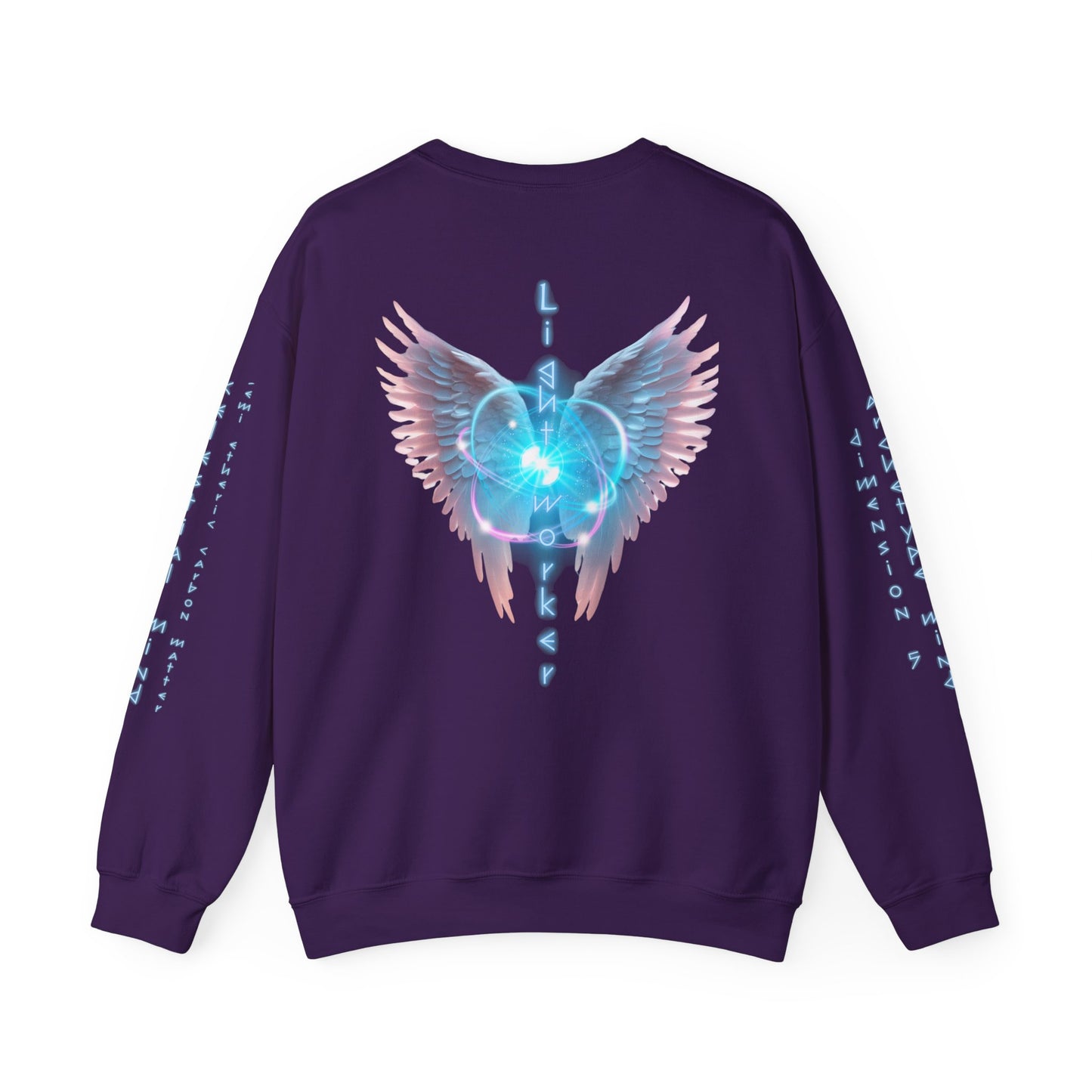 LIGHT WORKER Angel Unisex Heavy Blend™ Crewneck Sweatshirt